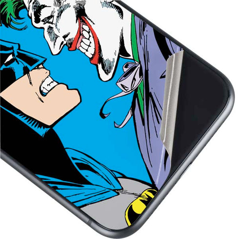 DC Comics The Joker vs Batman Vintage art iPhone 11 Skin
